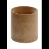 Verrine bambou 3.5cl diam 4.5cm haut 5cm naturel (M)