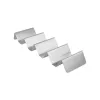 Rack Inox pour 4/5 buns/tacos 25.5x8x3.5 cm