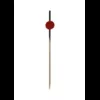 Pic Bamboo H cylindre rouge 9cm (M)