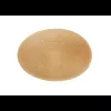 Assiette mini Bambou ovale naturel, L7.7cm,l6.3cm (M)