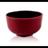 Mini bol thaï  bordeaux et noir 30ml (11A01)