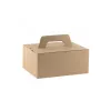 Kraft lunch box 255x200x110mm