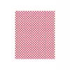Papier ingraissable damier Rouge et Blanc XL 31 x 38cm