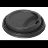 Couvercle CPLA Noir AdBio pour gobelet 35237 (2.0dl)