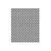 Papier ingraissable damier Noir et Blanc XL 31x38cm