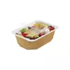 Barquette scell. Food K  750ml Kraft  192x137x41mm585