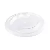 Couvercle PET antibuée pour saladier carton kraft 12cm