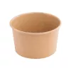 Saladier carton kraft brun 750ml diam 15cm Haut 6cm